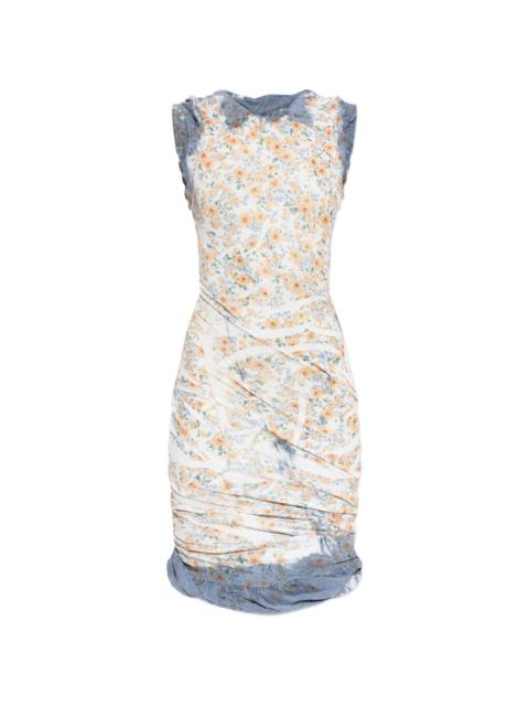 Diesel floral-print day dress
