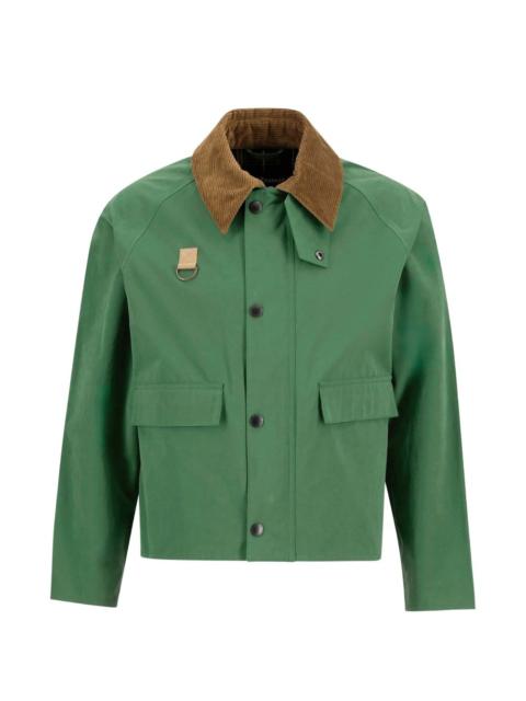 Barbour Spey corduroy-collar pocket jacket
