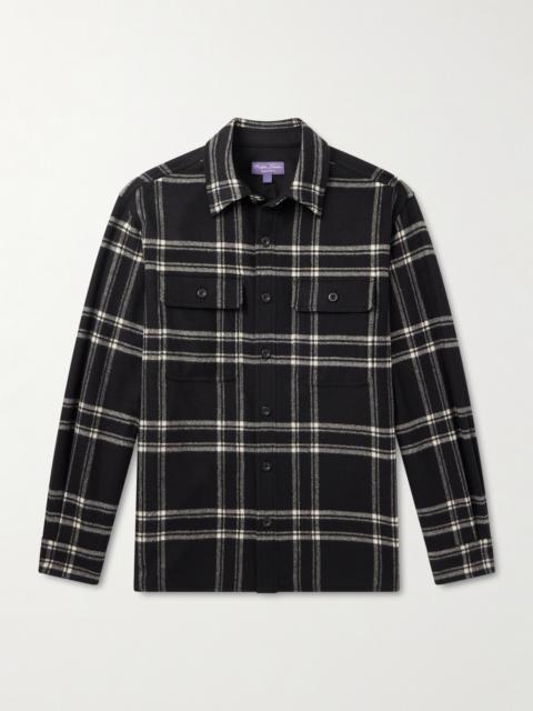 Ralph Lauren Gable Checked Wool-Flannel Shirt