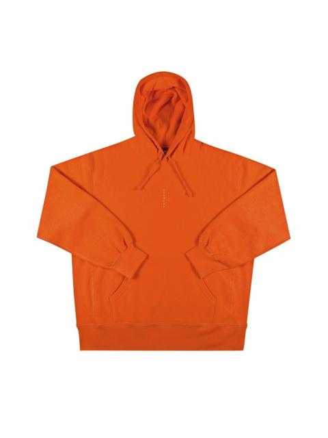Supreme Supreme Micro 로고 후드 스웨터 'Burnt Orange 이름 *