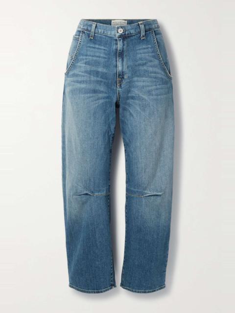 Emerson high-rise tapered jeans