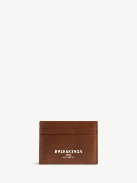 BALENCIAGA Men's Credit Card Holder in Caramel