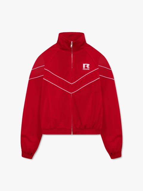 Rhude RHUDE MESH PIPING RAGLAN TRACK JACKET