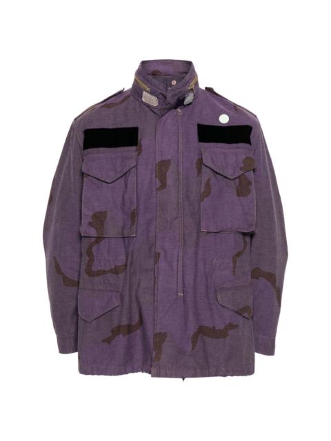 RE:Work Field camouflage-print jacket