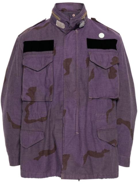 RE:Work Field camouflage-print jacket