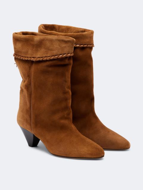 Isabel Marant Dalby suede ankle boots