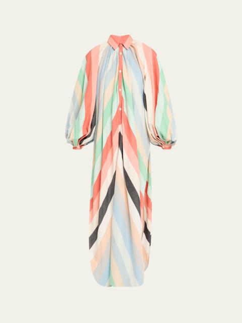 MARRAKSHI LIFE The Touareg Dress with Balloon Sleeves