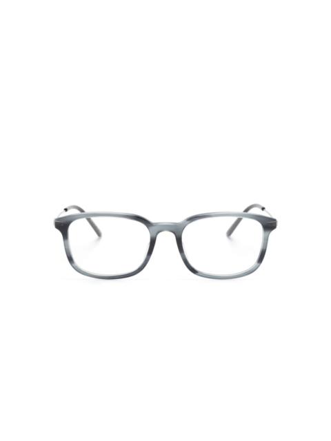 GUCCI tortoiseshell square-frame glasses