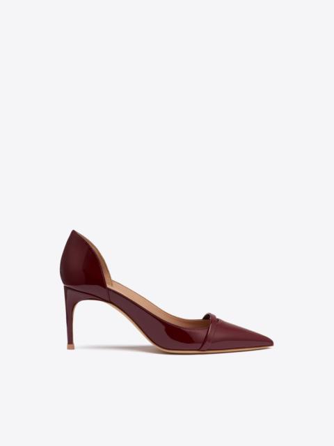 MALONE SOULIERS Crawford 70 Red Patent Pumps