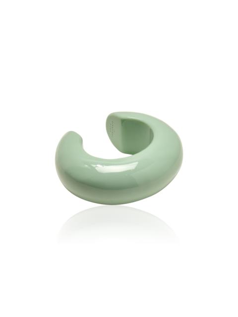 LIZZIE FORTUNATO Arc Cuff In Seafoam green