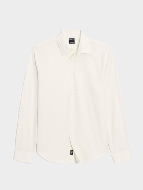 TODD SNYDER Cotton Twill Long Point Collar Shirt
