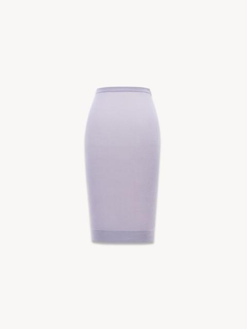 SAINT LAURENT PENCIL SKIRT IN KNIT
