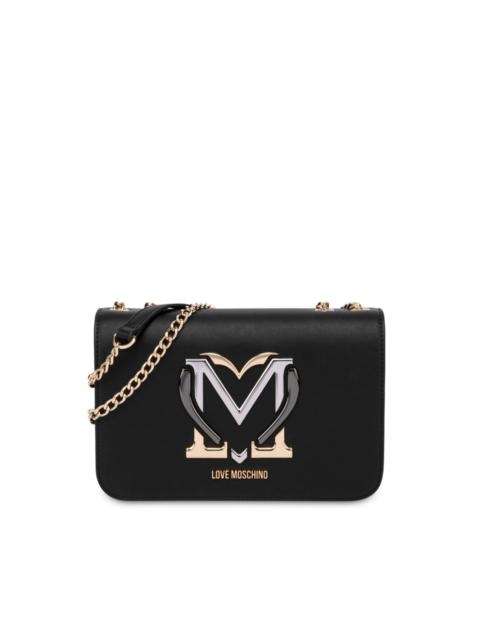 logo-appliqué shoulder bag