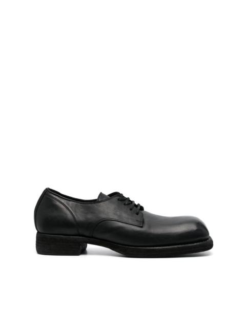 Guidi lace-up leather shoes
