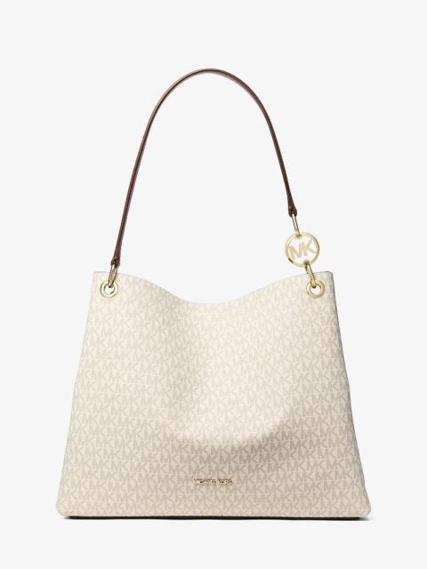 MICHAEL KORS Christina Large Signature Logo Shoulder Bag