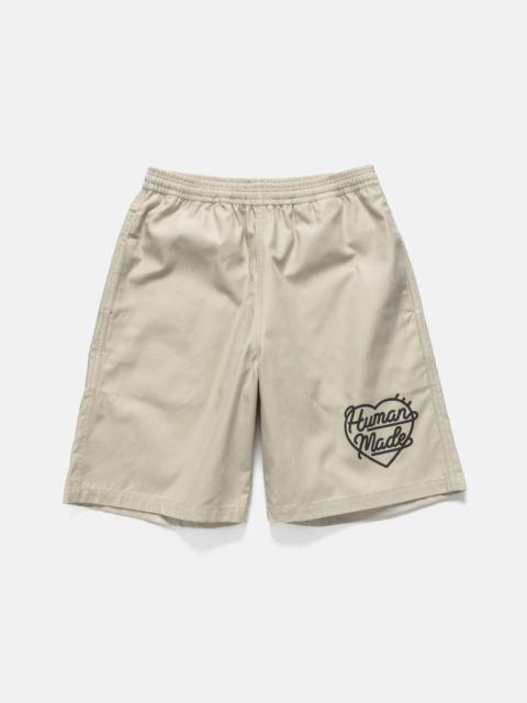 Human Made Beach Shorts Beige