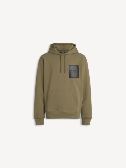 Balmain Hoodie with Balmain Vintage leather label