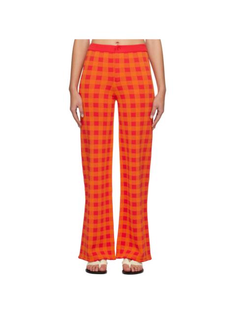 SIMONMILLER Orange Jabber Trousers
