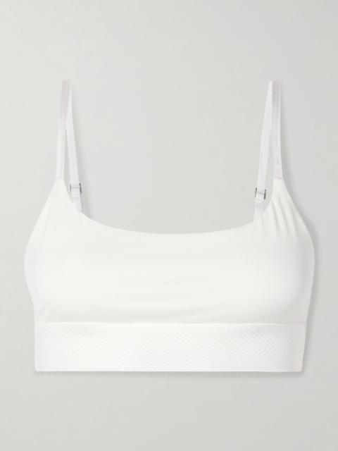 CDLP Lyocell-blend jersey bralette White