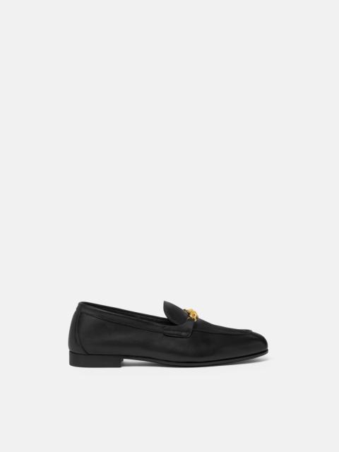 VERSACE Medusa Leather Slippers