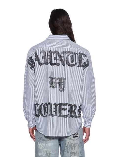 Ksubi HAUNTED KSIGNATURE LS SHIRT BLACK STRIPE