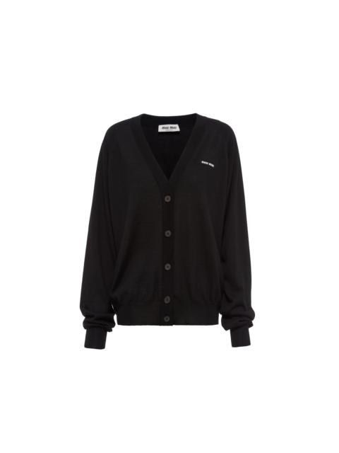 Miu Miu Cashmere and silk cardigan