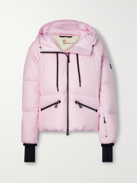 Moncler Grenoble Allesaz Stretch-trimmed Quilted Shell Down Jacket