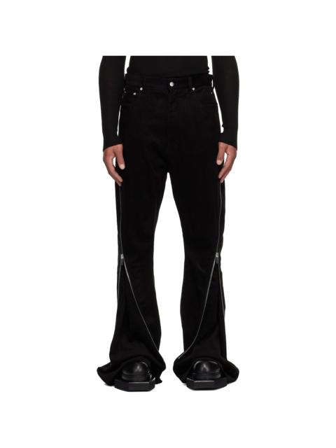 Rick Owens Black Concordians Bolan Banana Trousers
