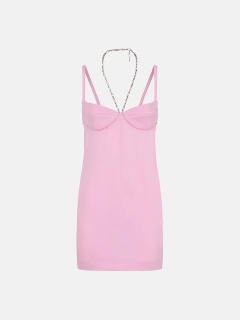 THE ATTICO ''COCO'' SUGAR PINK MINI DRESS