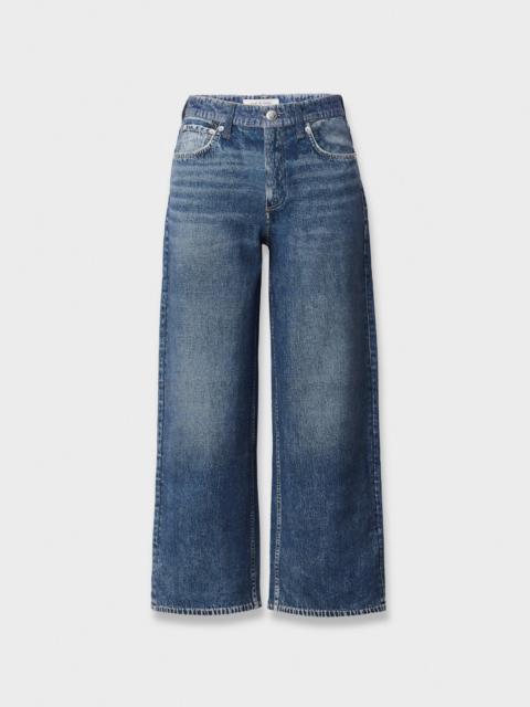 rag & bone rb Miramar Andi Ankle Wide-Leg Pant Cotton Terry