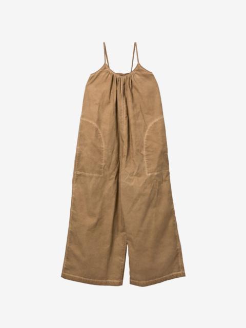 UMA WANG washed-effect wide-leg jumpsuit