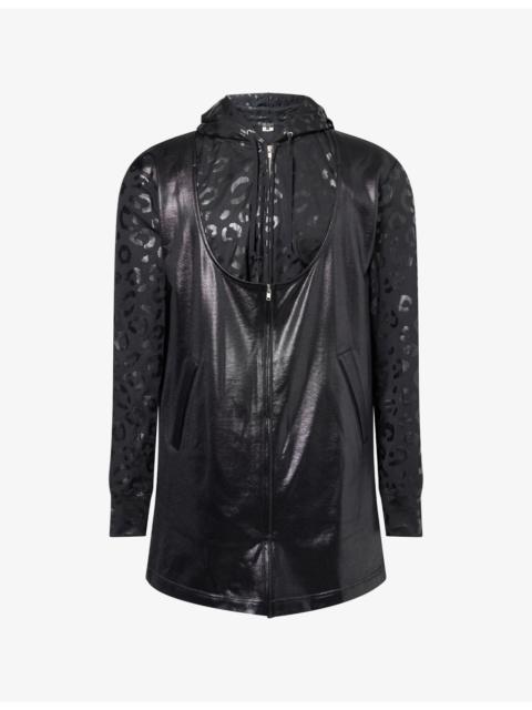 Comme des Garçons Homme Plus Hybrid Zip Woven Hoody