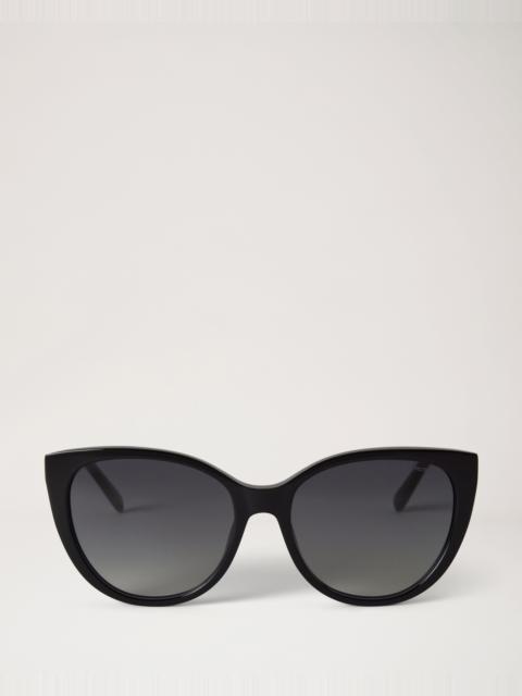 Mulberry Lara Sunglasses Black Bio Acetate