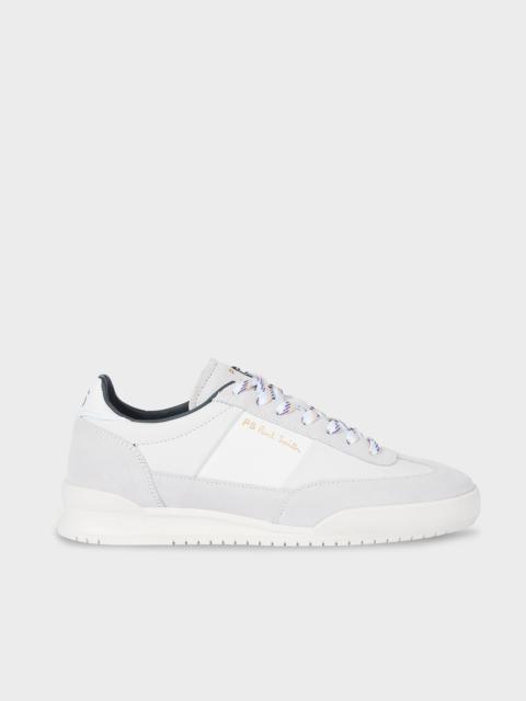 Paul Smith Women's White Nubuck Leather 'Dover' Trainers