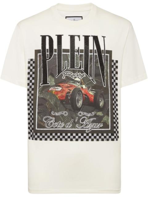 PHILIPP PLEIN racing-graphic T-shirt