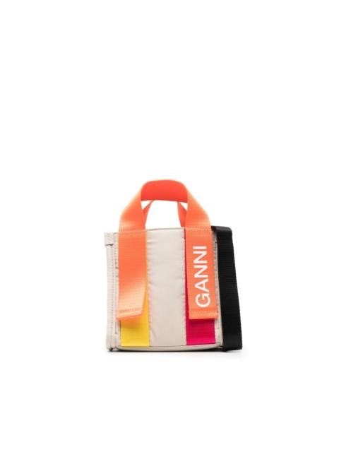 GANNI drawstring tote bag