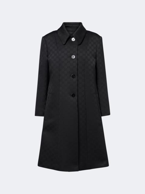 GUCCI GG jacquard coat