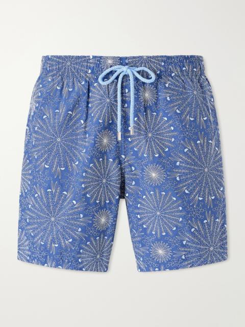 Vilebrequin Mistral Embroidered Straight-Leg Swim Shorts