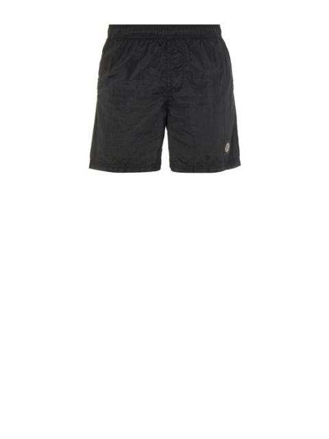 Stone Island B0943 NYLON METAL IN ECONYL® REGENERATED NYLON BLACK