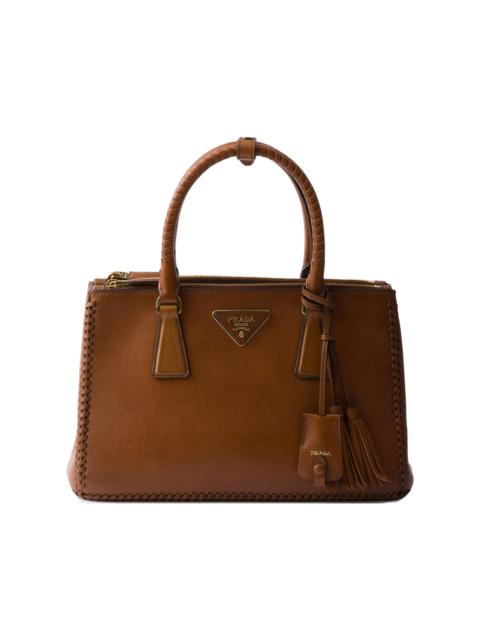 Prada Women's Galleria Leather Top Handle Bag - Brown
