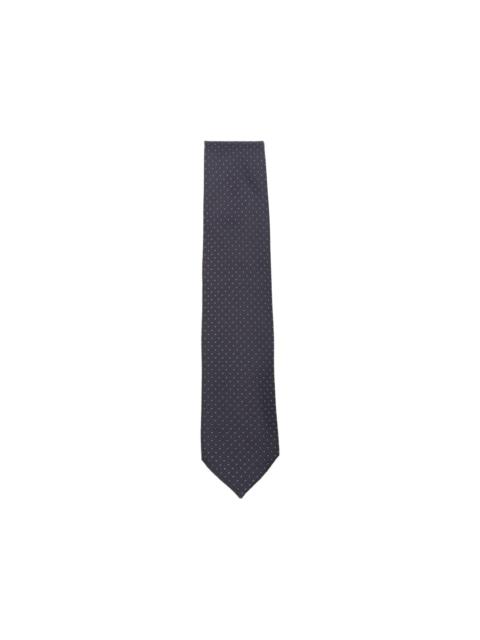 CORNELIANI geometric-print tie