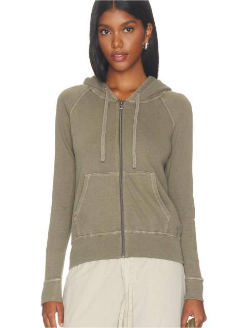 JAMES PERSE Vintage French Terry Zip Hoody