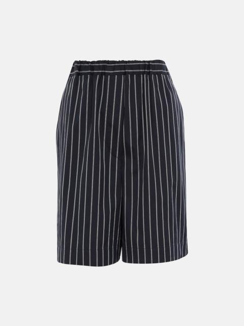 Leisure Vezzo striped cotton shorts