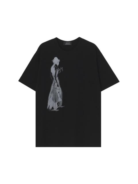 Yohji Yamamoto Yohji Yamamoto Short-Sleeve Printed T-Shirt 'Black'