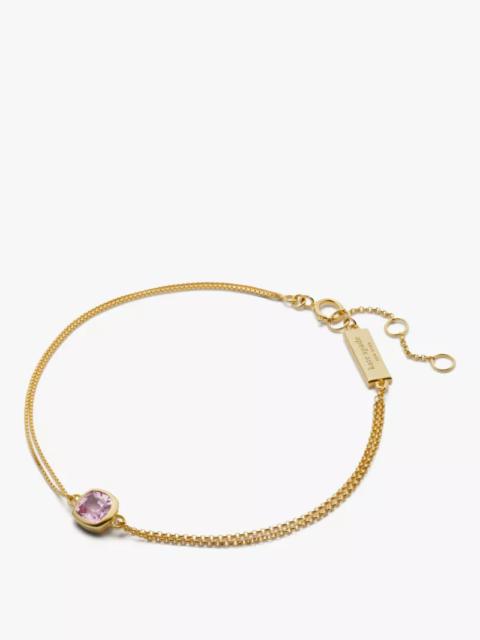 kate spade Kate Spade Fine Time To Shine Gem Bracelet