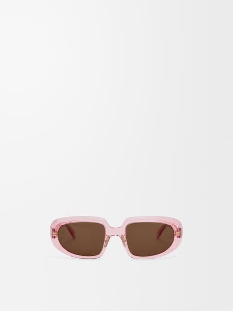 Loewe Mini Anagram Steps Rectangular sunglasses