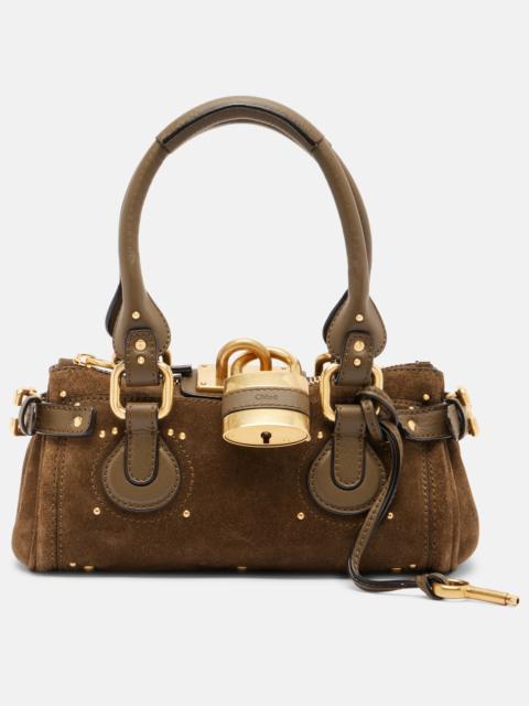 Chloé Paddington Small suede shoulder bag