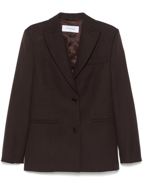 Off-White Wool Blazer