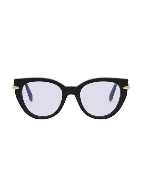 BVLGARI Women's Serpenti Viper 51MM Cat-Eye Eyeglasses - Black