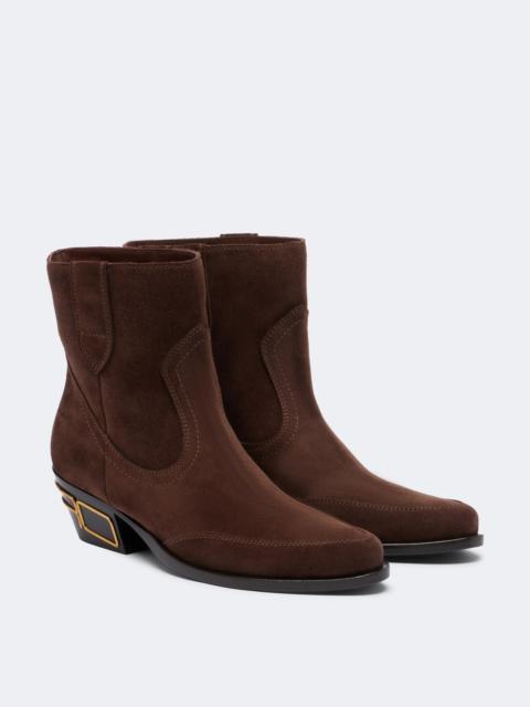 Etro Suede ankle boots